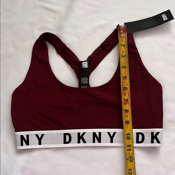 DKNY Red Sports Bra Intimates & Sleepwear size L - Picture 2 of 7